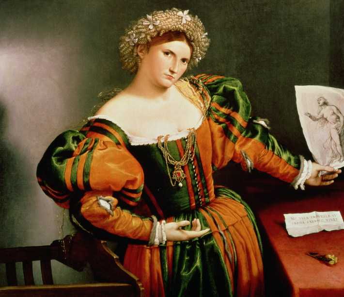женщина эпохи возрождения