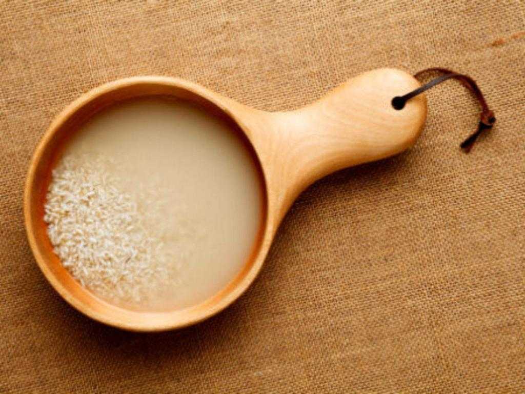как приготовить воду из риса