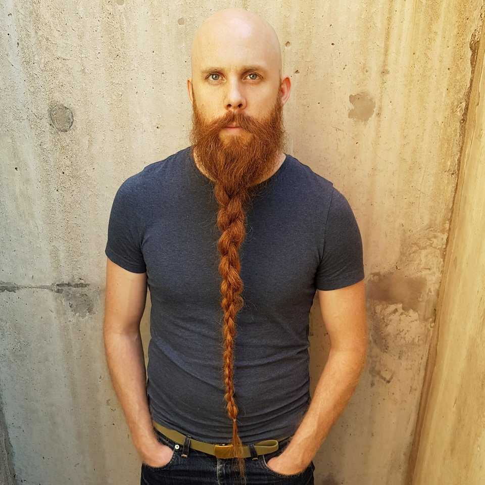 борода с лысиной