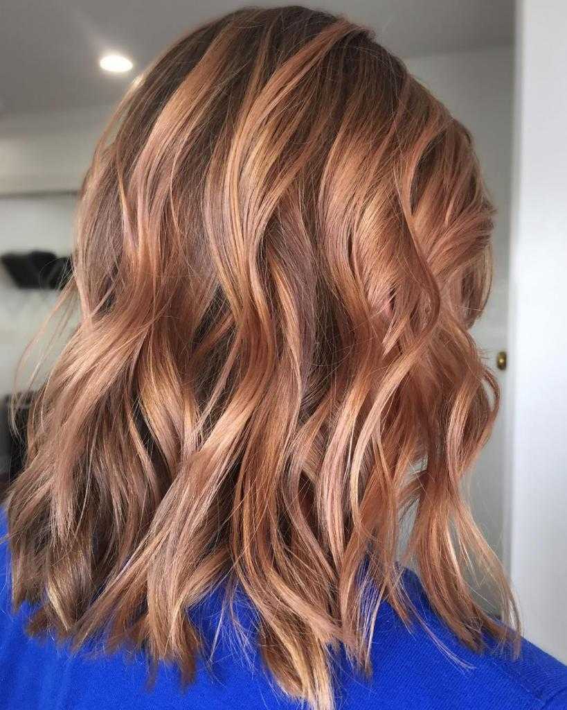 цвет волос карамель
