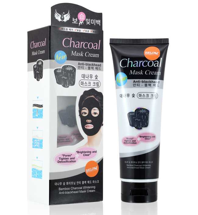 Черная маска Natural Charcoal Mask
